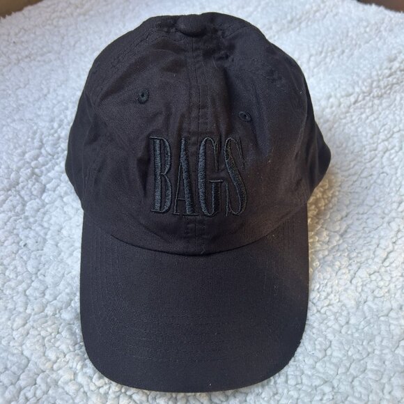 Baggu Baseball Hat – Black “BAGS” Embroidered Cap – Limited Edition 2023 - Picture 1 of 2